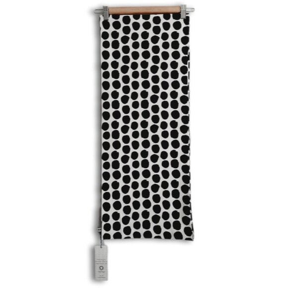 NEW - VEENA | Organic Cotton Blend Polka Dot Infinity Scarf B&W Sz OS - Picture 8 of 14